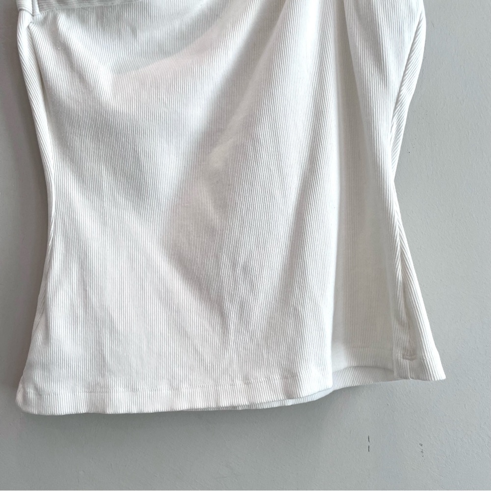 Maeve One-Shoulder Ribbed Tank Top - Picture 10 of 11